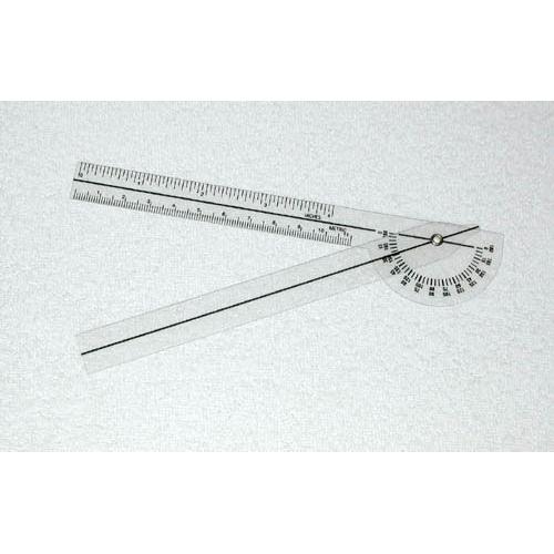 Plastic 6-3/4  Goniometer 180 Degrees