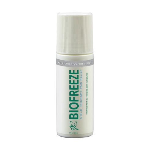 Biofreeze - 3oz Roll-On Dye-Free Prof Version