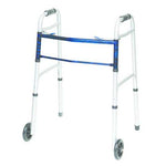 Folding Walker w/5  Wheels Adult--(ProBasic)  Case/4