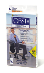 Jobst For Men 8-15 Over-The-Calf Sock Black X-Lg