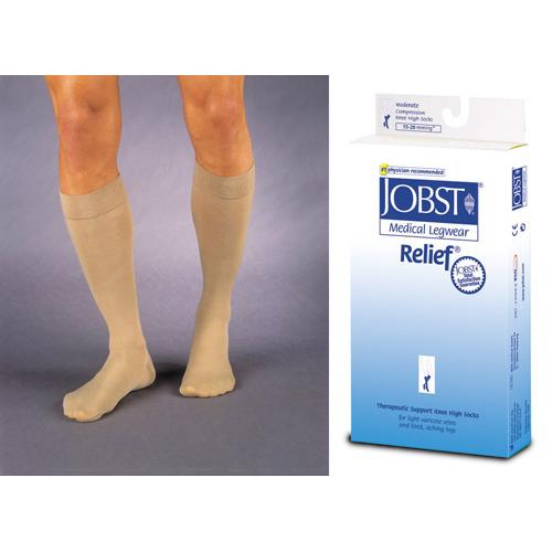 Jobst Relief K/H CT 15-20 mmHg Beige  Large