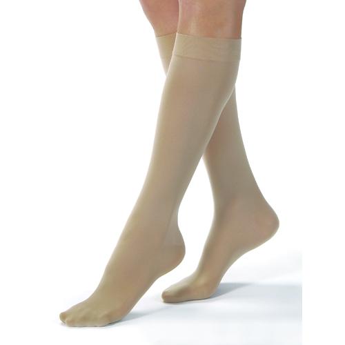 Jobst Opaque 15-20 Knee-Hi Silky Beige Large