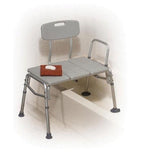 Transfer Bench Plastic (Drive) 3-Section and Backrest-Gray