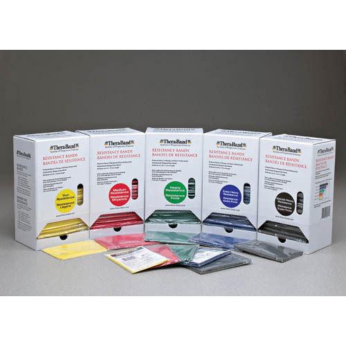 Theraband Dispenser Package Black  30-5' Bands