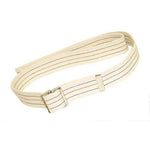 Gait Belt w/Metal Buckle 2x72  Striped