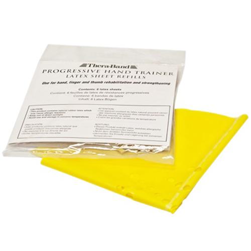 Theraband Progressive Hand Trainers Yellow Refills (Pk/6)