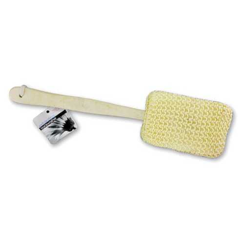 Exfoliating Body Sponge 15  w/Wooden handle