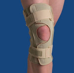 Hinged Knee Wrap Dual Pivot Beige 5X Large