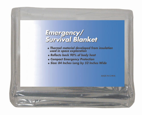 Emergency/Survival Rescue Foil Blanket 84 x52