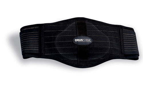 Back Belt -Male Small/Medium Black Obusforme