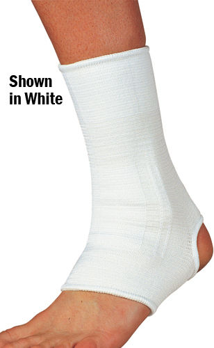 Elastic Ankle Support  Beige X-Large 11.5 -13.5