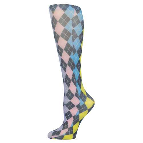 Blue Jay Fashion Socks (pr) Pastel Abstract 8-15mmHg