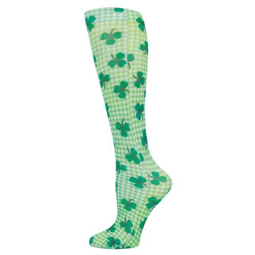 Blue Jay Fashion Socks (pr) Happy St. Patty's Day 8-15mmHg