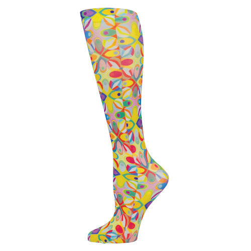 Blue Jay Fashion Socks (pr) Abstract Colors 15-20mmHg