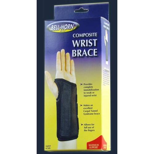 Composite Wrist Brace  Left Large  Wrist Circum: 7? -8?