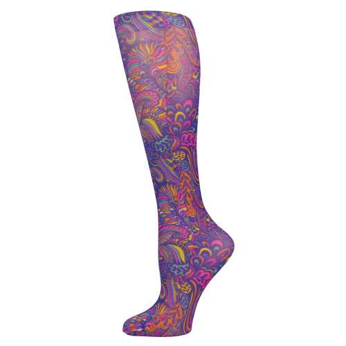 Blue Jay Fashion Socks (pr) Blue Fantasea 15-20mmHg