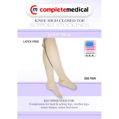 X-Frm Surg Weight Stkngs Large 30-40mmHg  Below Knee Clsd Toe