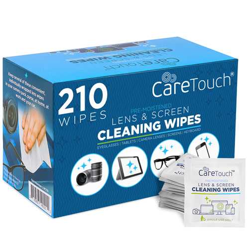 Lens Screen Cleaning Wipes  Pre Moistened  Bx/210