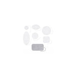 Electrodes  First Choice-3120C 2 x3.5  Rectangle  Cloth  Pk/4