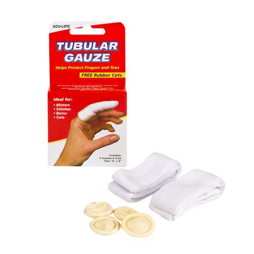 Tubular Gauze with Finger Cots