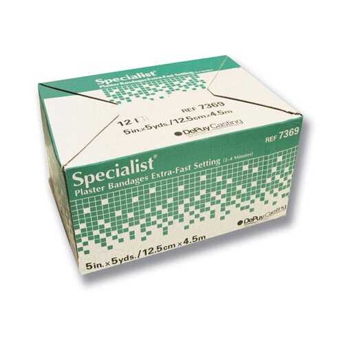 Specialist Plaster Bandages X-Fast Setting 3 x3yds Bx/12