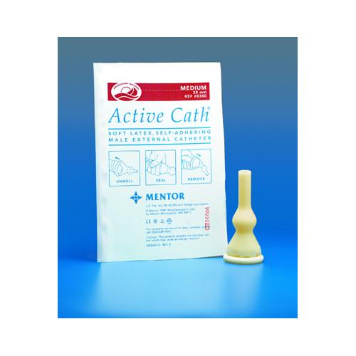 Active Male External Catheter Mentor Medium- Each